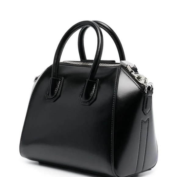 $1469  New Givenchy Mini Antigona Bag in Black Leather BB50TNB1R0 001 - Picture 2 of 16
